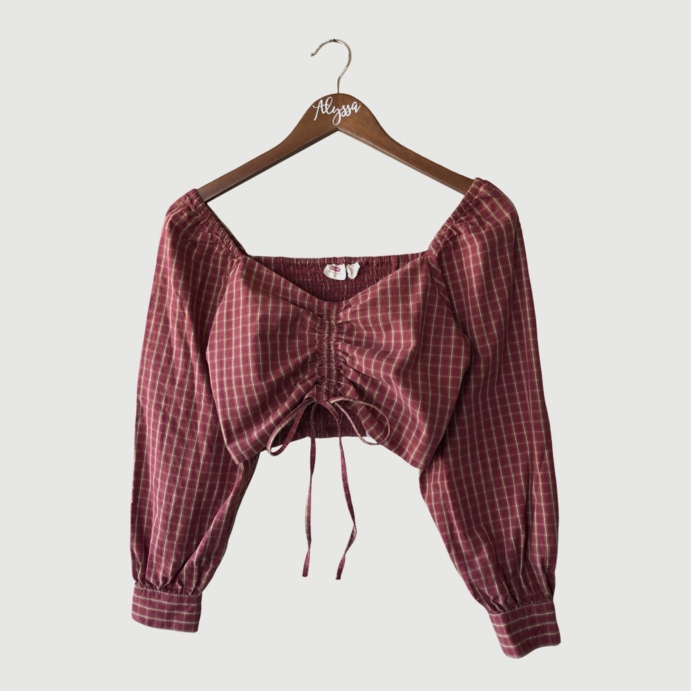 Levi’s Devin Blouse Zelda Plaid Red